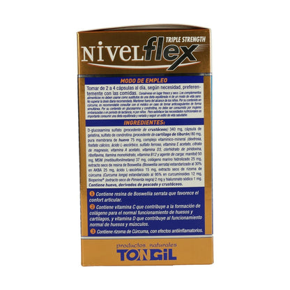 Nivelflex 100 Caps De Tongil 782 Mg