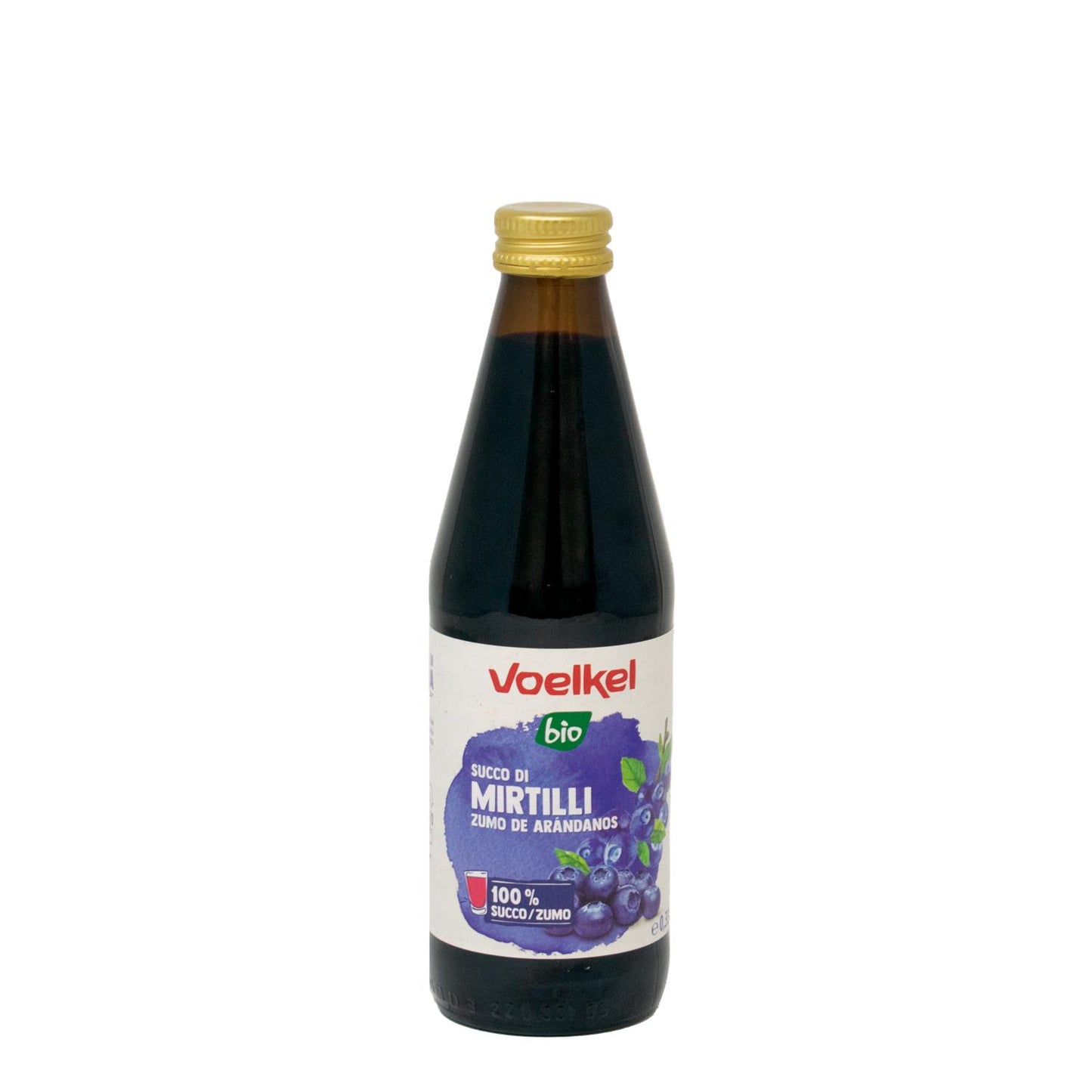 Zumo de Arándanos puro BIO Voelkel 330ml