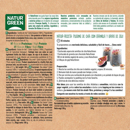 Semillas de Chia Bio NaturGreen 250 g