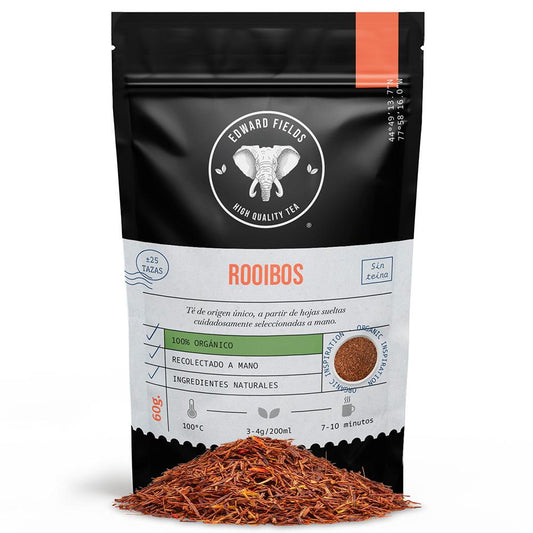 Infusión Rooibos ecológico a granel Edward Fields 60 g