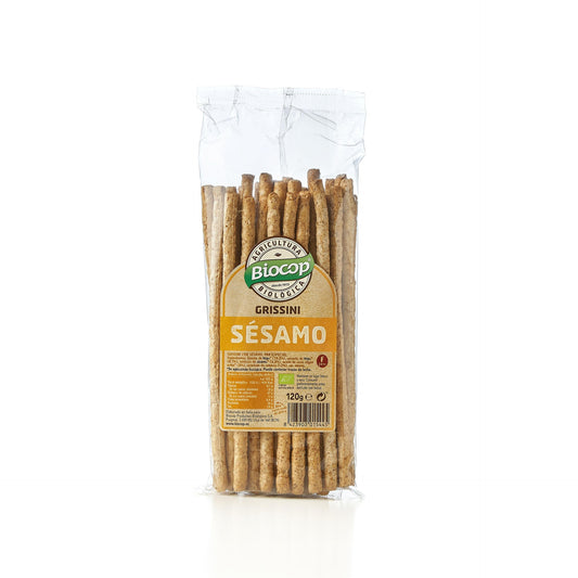 Grissini con Sésamo Bio Biocop 120 g
