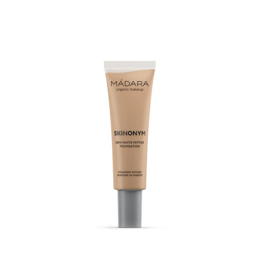 Skinonym base de maquillaje de péptidos semimate #55 clay, Mádara 30 ml