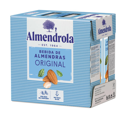 Pack 6 uds Bebida Almendra Original Almendrola 1 L