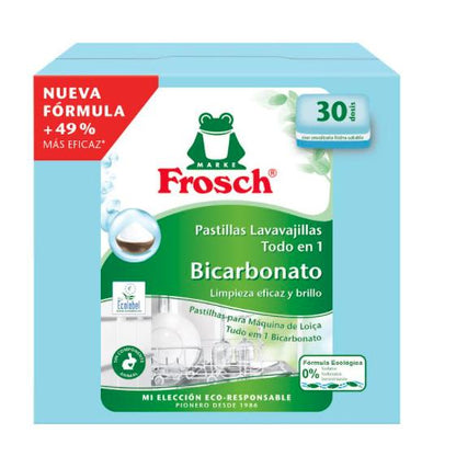 Pack 8x Lavavajillas, Frosch, 30 pastillas