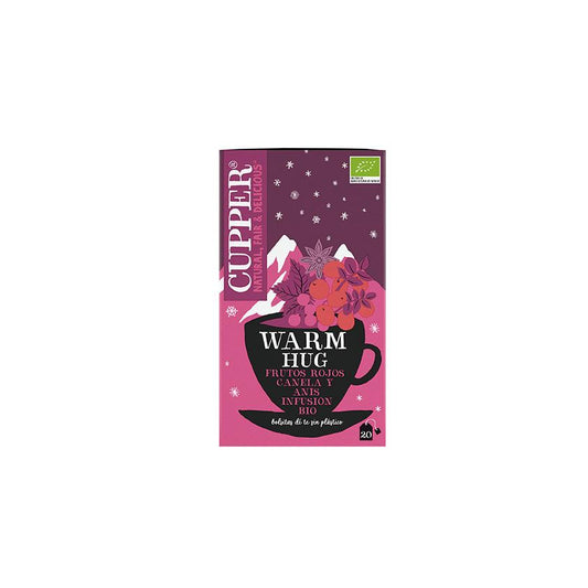 Infusión Winter Warm Hug Bio Cupper 20 bolsitas