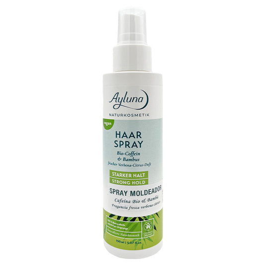 Spray Moldeador con Cafeína BIO y Bambú, Ayluna , 150 ml