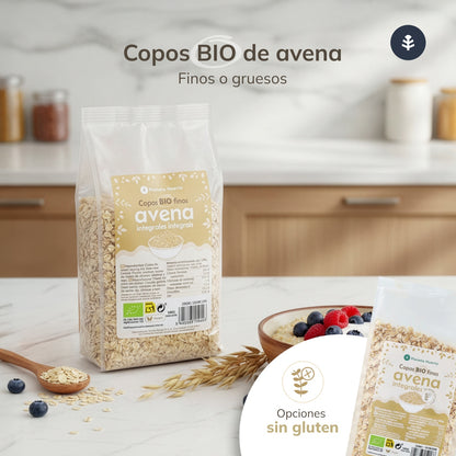 Copos de avena gruesos Sin Gluten ECO Planeta Huerto 500 g