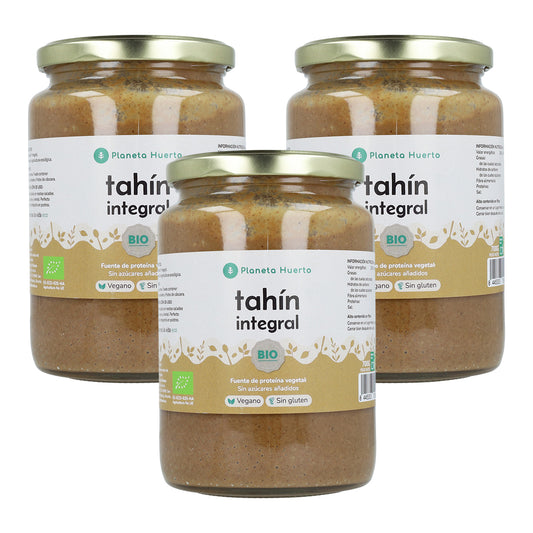 Pack 3x Tahin Integral ECO Planeta Huerto 700 gr
