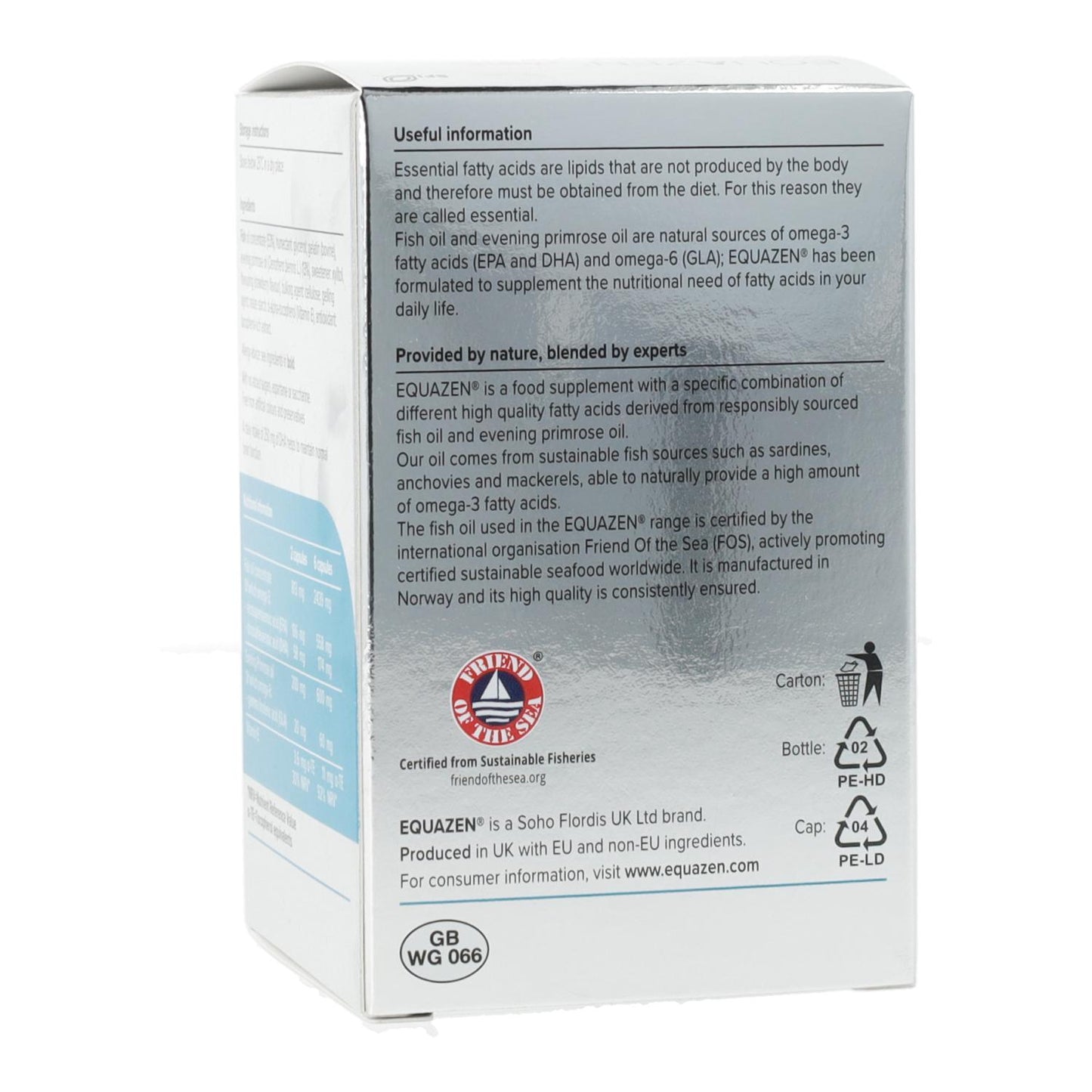 Equazen Chews masticable Vitae 60 cápsulas