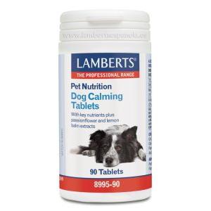 Pet Nutrition dog calmantes para perros Lamberts 90 Tabletas