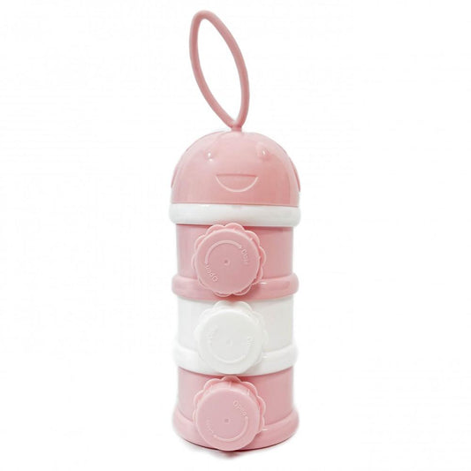 Dosificador de leche en polvo 3 niveles Rosa Kikka boo