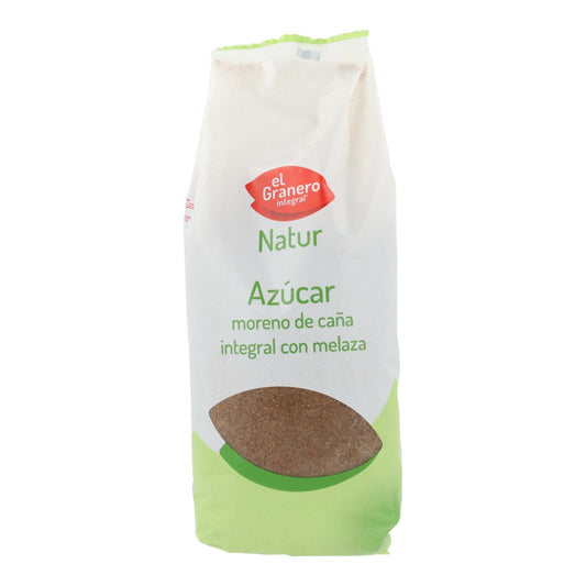 Azúcar moreno integral de caña con melaza El Granero 1kg
