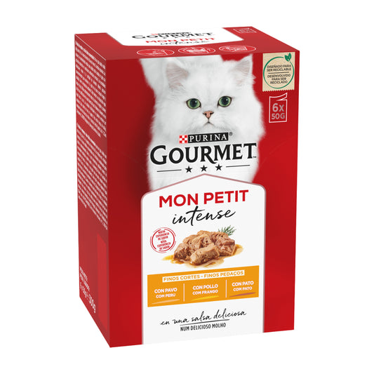 GOURMET Mon Petit de Aves Multipack 6x50g