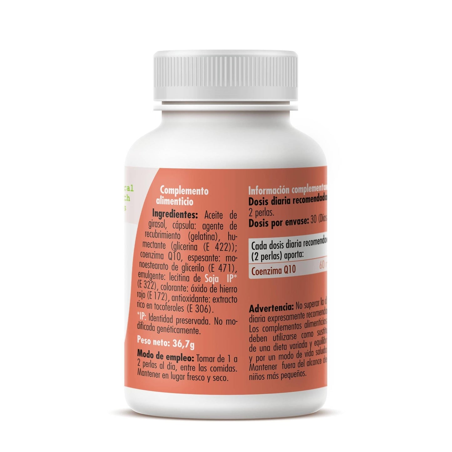 GHF Coenzima Q-10 60 perlas 612mg