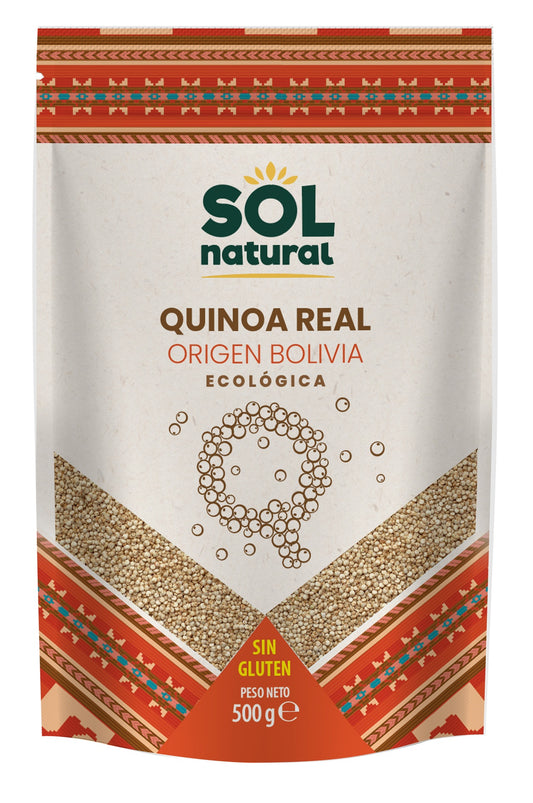 Quinoa Real de origen Bolivia S/G Sol Natural BIO 500g