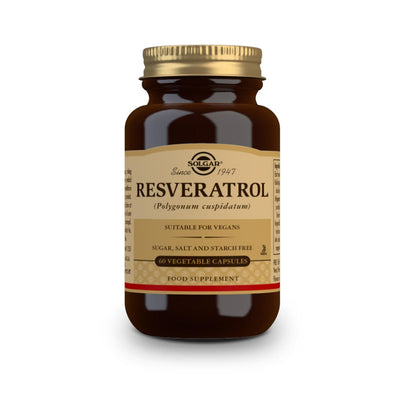 Resveratrol, 60 cápsulas vegetales de 100mg