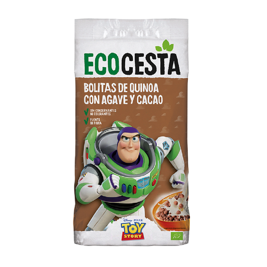 Bolitas de Quinoa con Agave y Cacao Bio Ecocesta 300 gr
