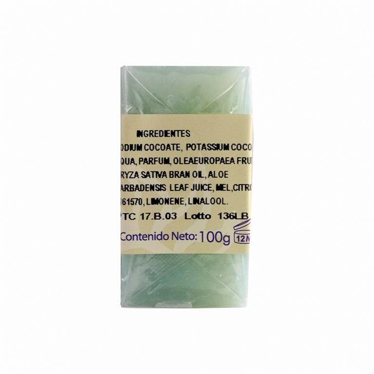 Jabon Natural Aloe Vera 100 Gr Ynsadiet