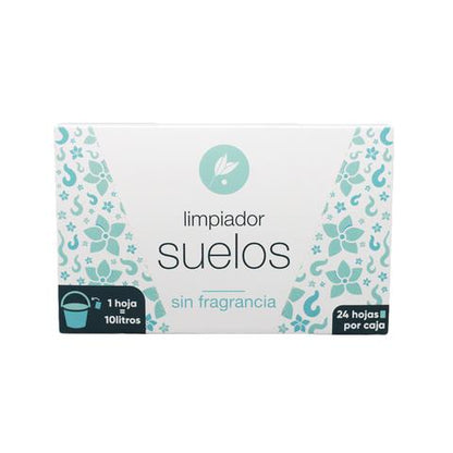 Limpiador Suelos en Láminas Sin fragancia Neletab 24 uds