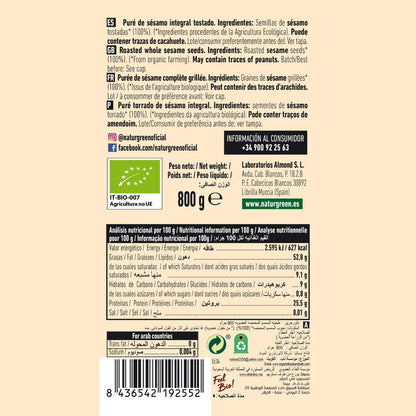 Tahin Tostado Naturgreen