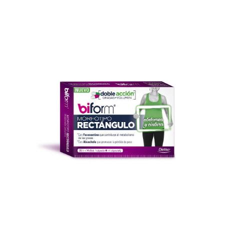 Acción quemagrasa + volumen Morfotipo rectángulo, Biform, 28 cápsulas