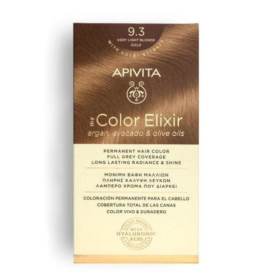 Tinte MY COLOR ELIXIR N 9.3, APIVITA, 150 ml