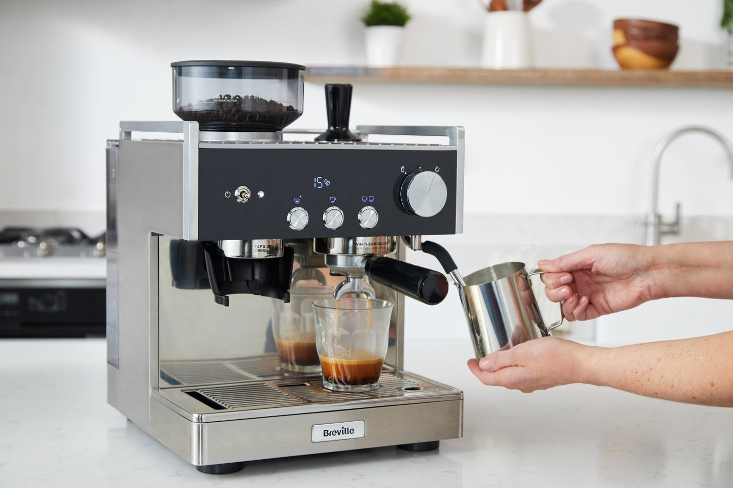 Cafetera Expresso automática Breville Barista Signature