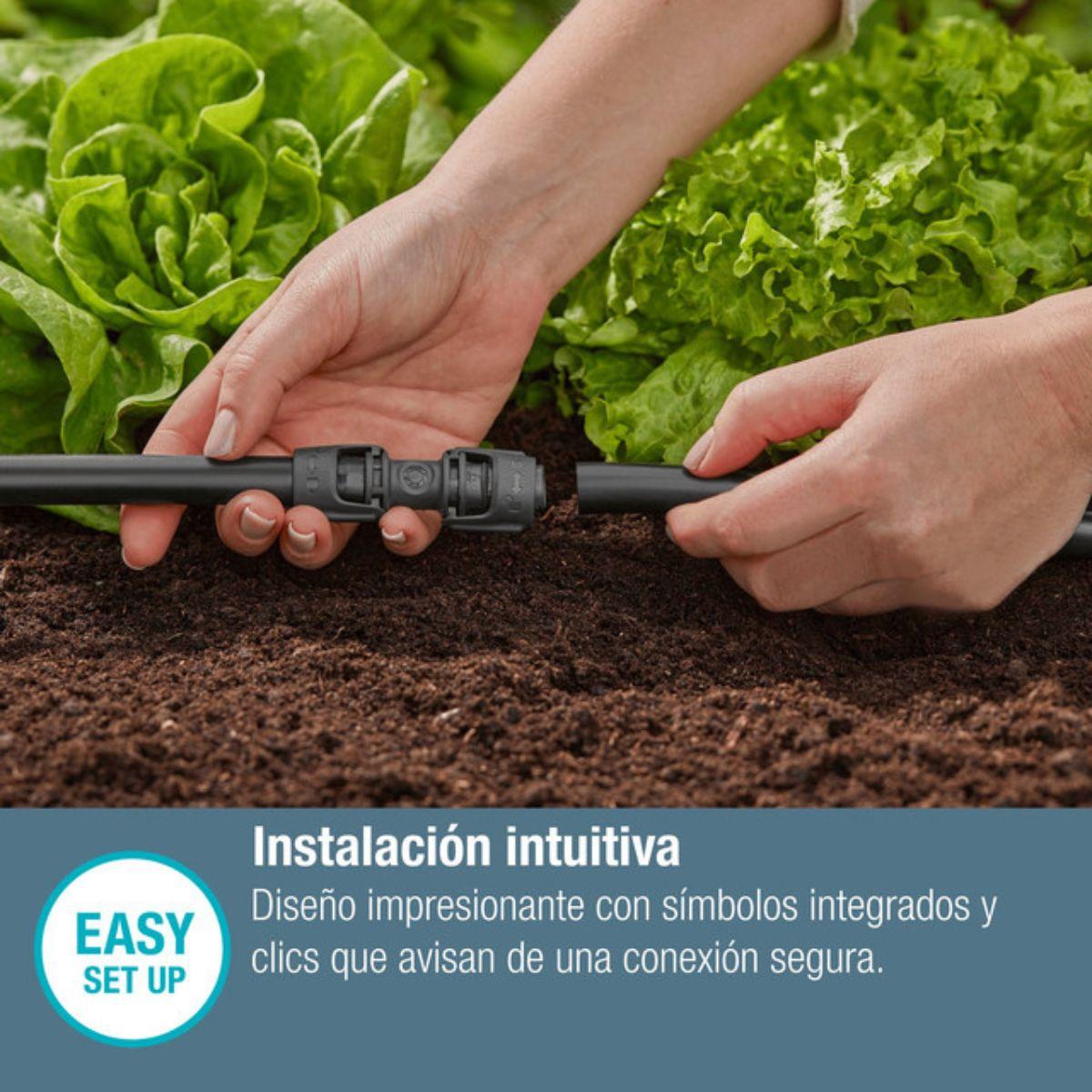 Empalme 13 mm (1/2") Microdripsystem Gardena
