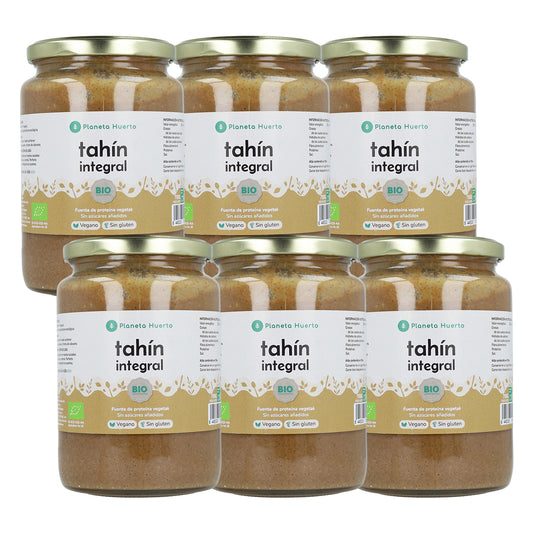 Pack 6x Tahin Integral ECO Planeta Huerto 700 gr