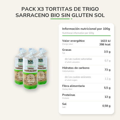 Información nutricional