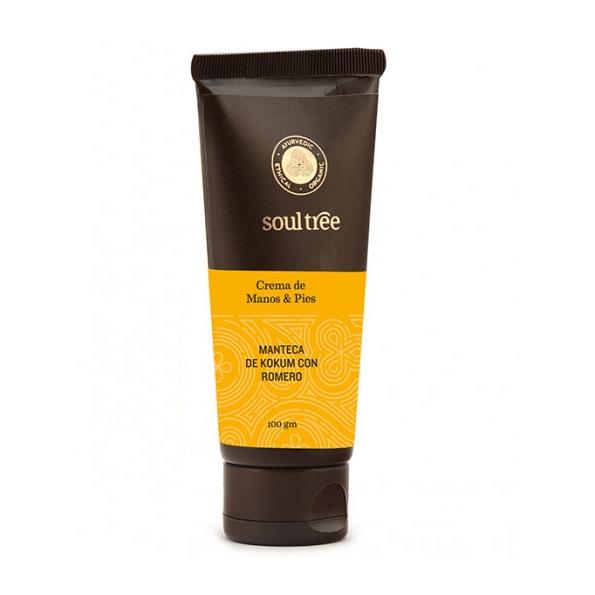 Crema de manos y pies con kokum, miel y romero Soul tree 100 g