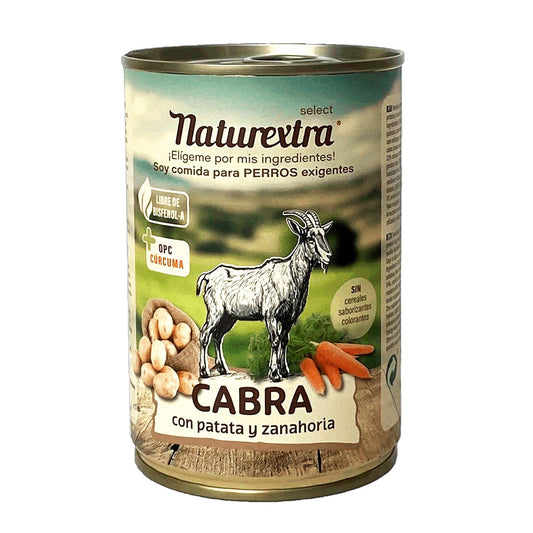 Naturextra comida humeda cabra 400g