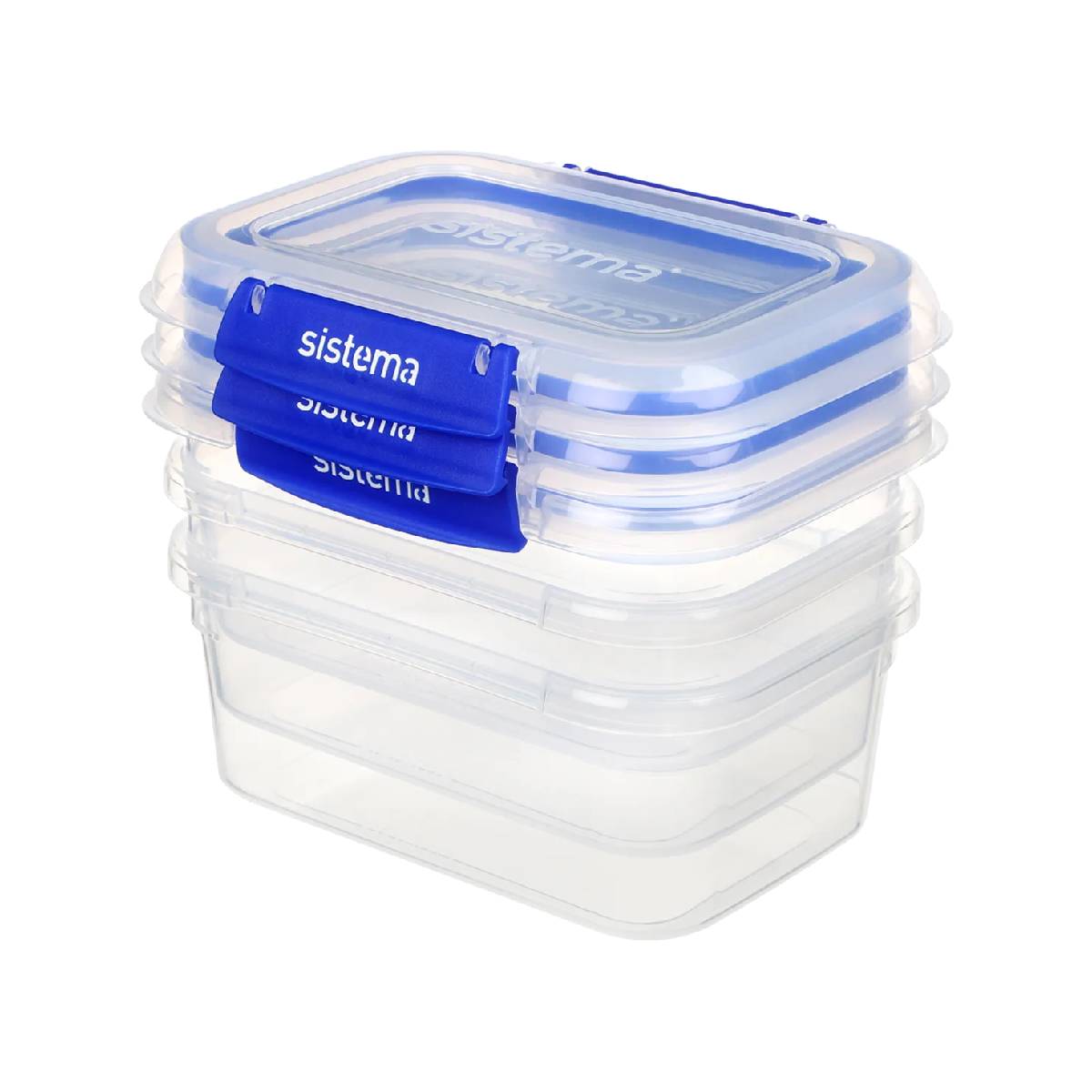 Pack recipientes herméticos Sistema Klip It+ 3x1 l