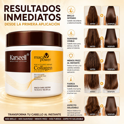 Set Mascarilla Colágeno + Aceite Karseell 500ml + 50ml