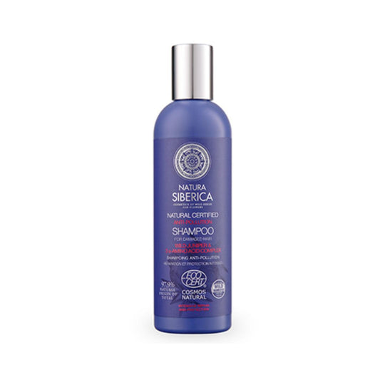 Champú natural certificado anticontaminación Natura Siberica 270 ml