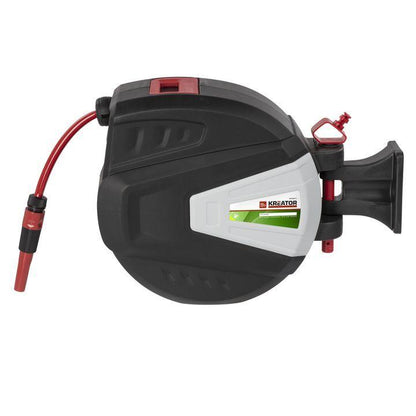 Enrollador manguera de pared 15m Kreator