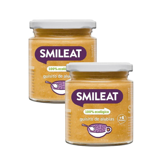 PROMO 2x Tarrito BIO Guisito de alubias  Smileat 230g