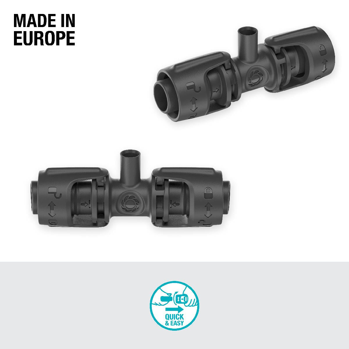 Derivador a microdifusores 13 mm (1/2") Microdripsystem Gardena