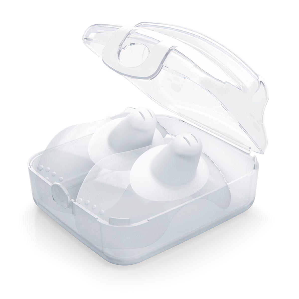 Protegepezón silicona SkintoSkin 2 ud Chicco