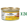 Pack 24 x GOURMET GOLD Tartaleta Pollo y Zanahoria Comida húmeda 85g