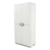 Armario 4 Estantes 90 cm Space Saver Plastiken Beige