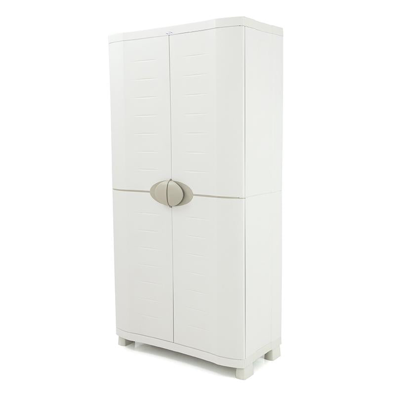 Armario 4 Estantes 90 cm Space Saver Plastiken Beige