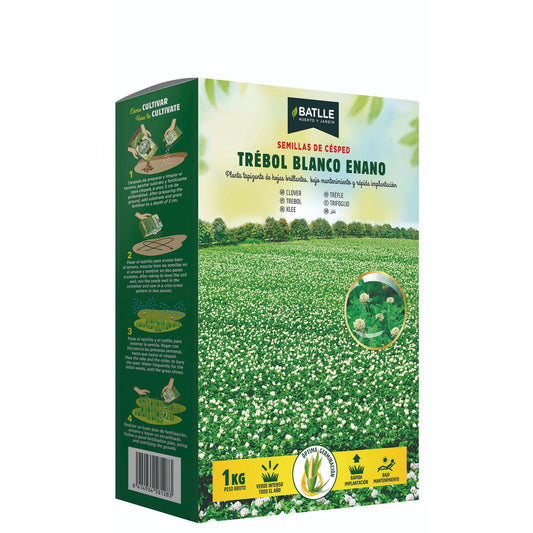 Semillas trébol enano blanco repens Batlle 5 kg