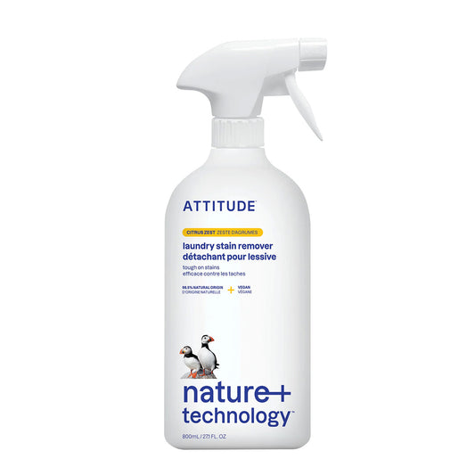 Quitamanchas ropa eco cítricos Attitude spray 800 ml