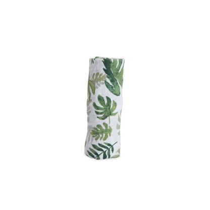 Muselina Algodon Tropical Leaf 120x120