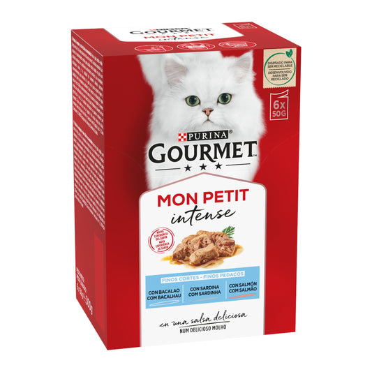 GOURMET Mon Petit Selección de Pescados Multipack 6x50g