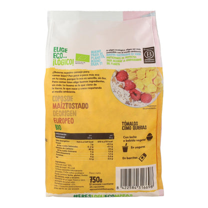 Pack 2x Maxi Pack Copos De Maiz Tostado Bio Ecocesta 750gr