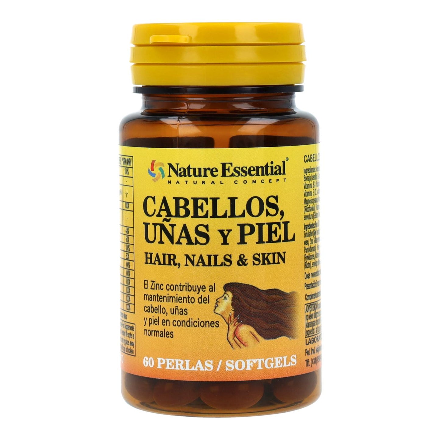 Cabellos uñas & pìel 570 mg 60 perlas