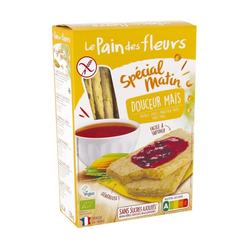 Tostadas de Maíz Special Matin Sin Gluten Eco Vegan 230g Le Pain Des Fleurs