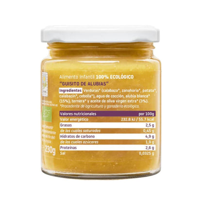 PROMO 2x Tarrito BIO Guisito de alubias  Smileat 230g